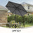 Outdoor Patio Umbrella - 2.7m - Steel Frame - Solar Powered LED Lights