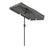 Patio Umbrella - 2 x 1.5m - Steel Frame - UPF 50+