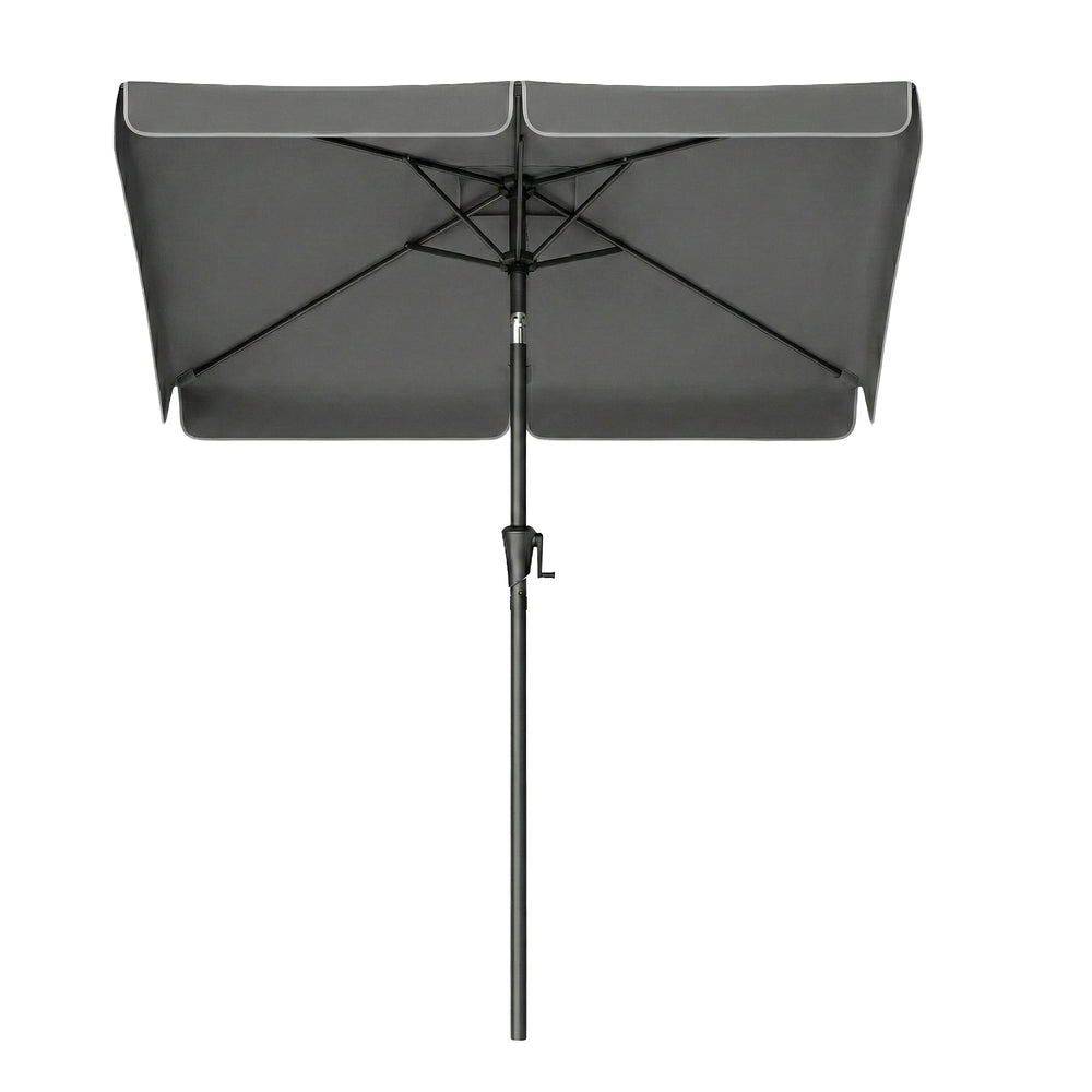 Patio Umbrella - 2 x 1.5m - Steel Frame - UPF 50+