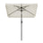 Rectangular Patio Umbrella - 2 x 1.5 m - Steel Frame - UPF 50+ Protection