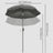 Outdoor Sun Umbrella - Metal Pole and Fibreglass Ribs