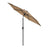 Outdoor Sun Umbrella - 2.7m - Metal Pole - Adjustable Tilt