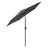 Outdoor Patio Umbrella - 2.7m - Polyester - Crank Handle