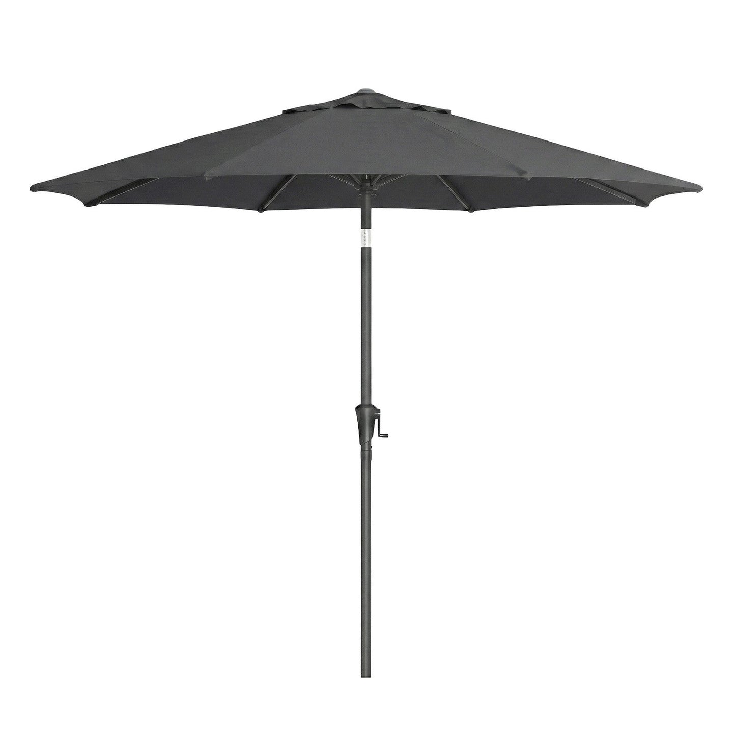 Patio Umbrella - 3m - Steel Frame - Solar-Powered LED Lights