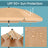 Garden Umbrella - Polyester - Beige - 30° Tilt and Height Adjustable with Portable Carry Bag