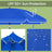 Garden Umbrella - Polyester - Beige - 30° Tilt and Height Adjustable with Portable Carry Bag