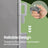 Extendable Side Awning - UPF 50+ Sun Protection - Steel - Anthracite Grey