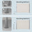 Retractable Patio Privacy Screen - Aluminium and Polyester - Beige