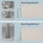 Side Awning - 180 x 300 - Aluminium Alloy - Waterproof