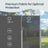 Extendable Side Shade Privacy Screen - Aluminium - Grey