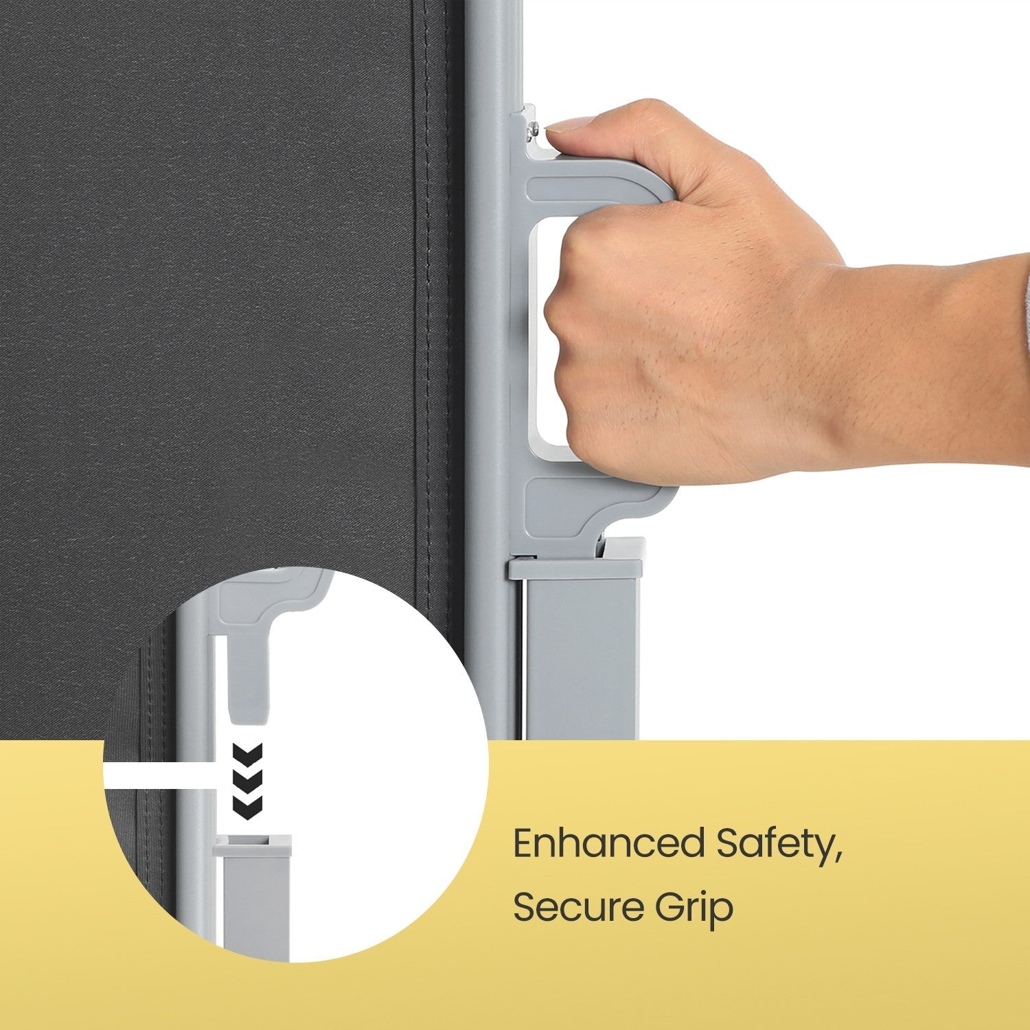 Extendable Side Shade - Steel - Anthracite Grey - Privacy Screen and Sun Protection for Patio