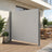 Extendable Side Shade - Powder-Coated Metal Pole and Housing - Taupe
