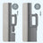 Extendable Side Shade - Powder-Coated Metal Pole and Housing - Taupe