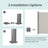 Extendable Side Shade, Privacy Screen - Aluminium - Beige