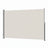 Extendable Side Shade, Privacy Screen - Steel and Polyester - Beige
