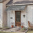 Retractable Awning - Fabric - Grey - Manual and Height-Adjustable with Crank