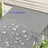 Retractable Awning - Fabric - Grey - Manual and Height-Adjustable with Crank