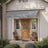 Retractable Awning - Fabric - Grey - Manual and Height-Adjustable with Crank