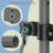Retractable Awning - Fabric - Grey - Manual and Height-Adjustable with Crank