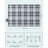Picnic Blanket - Fabric - Grey and White - Extra Large 300 x 200 cm