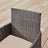 Outdoor Furniture Set - Black and Beige - Polyrattan