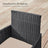 Outdoor Patio Furniture Set - Brown and Taupe - Polyrattan