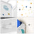 Toy Storage Shelf - Wood - White - Includes 9 Removable Non-Woven Fabric Boxes