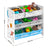 Toy Storage Shelf - Wood - White - Includes 9 Removable Non-Woven Fabric Boxes