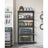 5-Tier Shelving Unit - Max Load 875 kg - Reinforced Steel - Silver - Adjustable Shelves