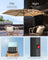 Garden Parasol Umbrella - Steel Frame and Polyester - Taupe