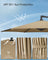 Cantilever Garden Parasol Umbrella - Metal Pole and Polyester - Taupe