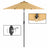 Garden Parasol Umbrella - Metal - Grey - UPF 50+ Protection