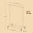 Clothes Rack - Metal - Silver - Extendable