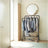 Clothing Rack - Metal - Portable with Storage Shelves and Hooks
