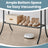 Clothing Rack - Metal - Portable with Storage Shelves and Hooks