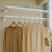 Clothes Rack - Steel - Black - Wall-Mounted