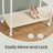 Clothes Rack with Wheels - 39.6" - Steel - Double-Rod Design
