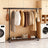 Garment Rail with Wheels - 150 kg Load Capacity - Steel - Adjustable