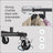 Garment Rail with Wheels - 150 kg Load Capacity - Steel - Adjustable