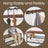 Hall Tree - Metal - Greige and Black - Entryway Bench with Coat Rack and Shoe Storage