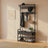 Coat Rack with Shoe Bench - Engineered Wood - Dark Gray - Includes Drawers and Hooks