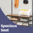 Hall Tree - Steel - Multifunctional with Shoe Storage and 9 Hooks