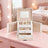 Travel Jewellery Storage Case - MDF and PU - with Mirror