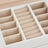 Travel Jewellery Storage Case - MDF and PU - with Mirror