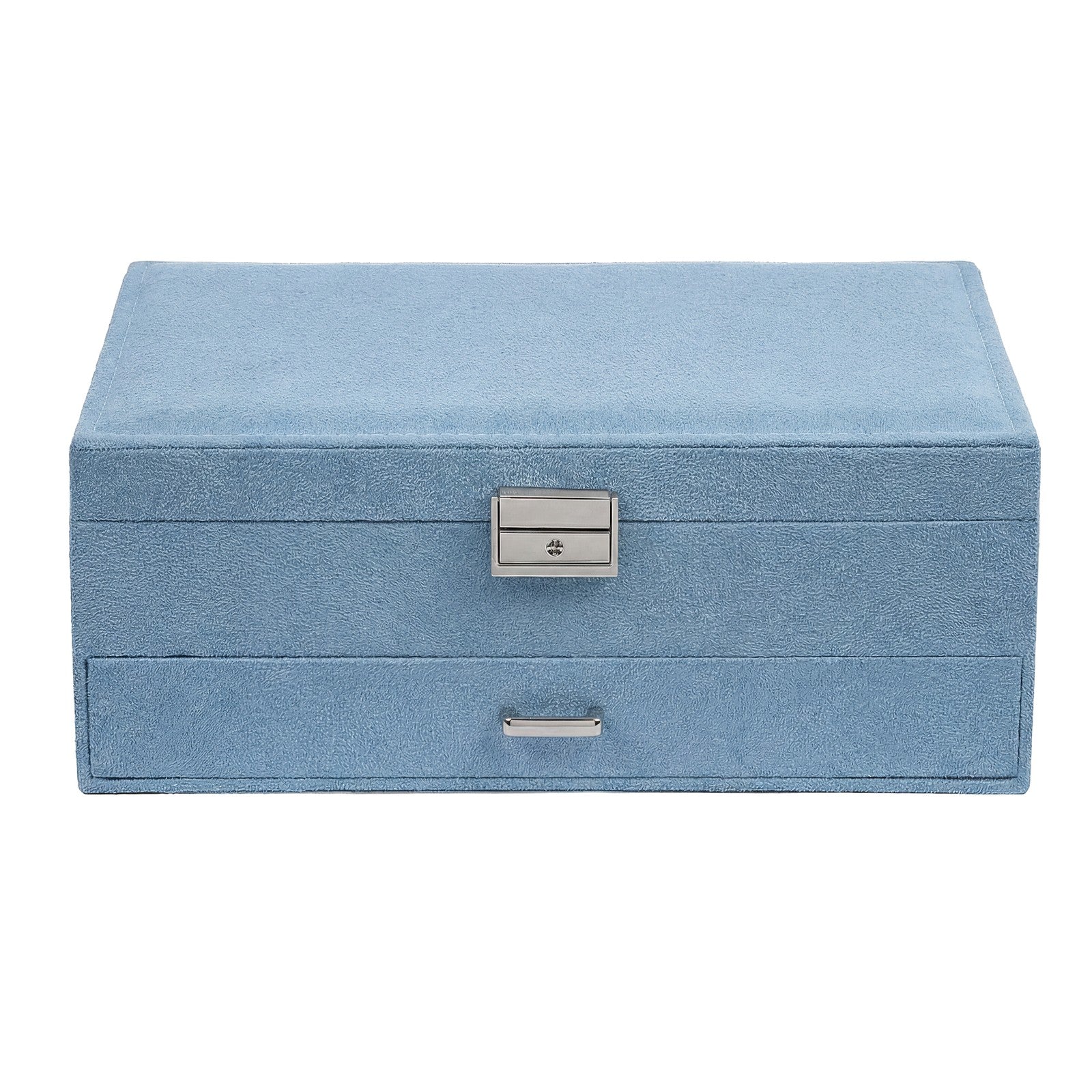 Jewellery Organiser - 18L - MDF - 2-Tier Storage Case
