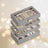 4-Tier Stackable Jewellery Organiser - Clear Glass - Drawer Design