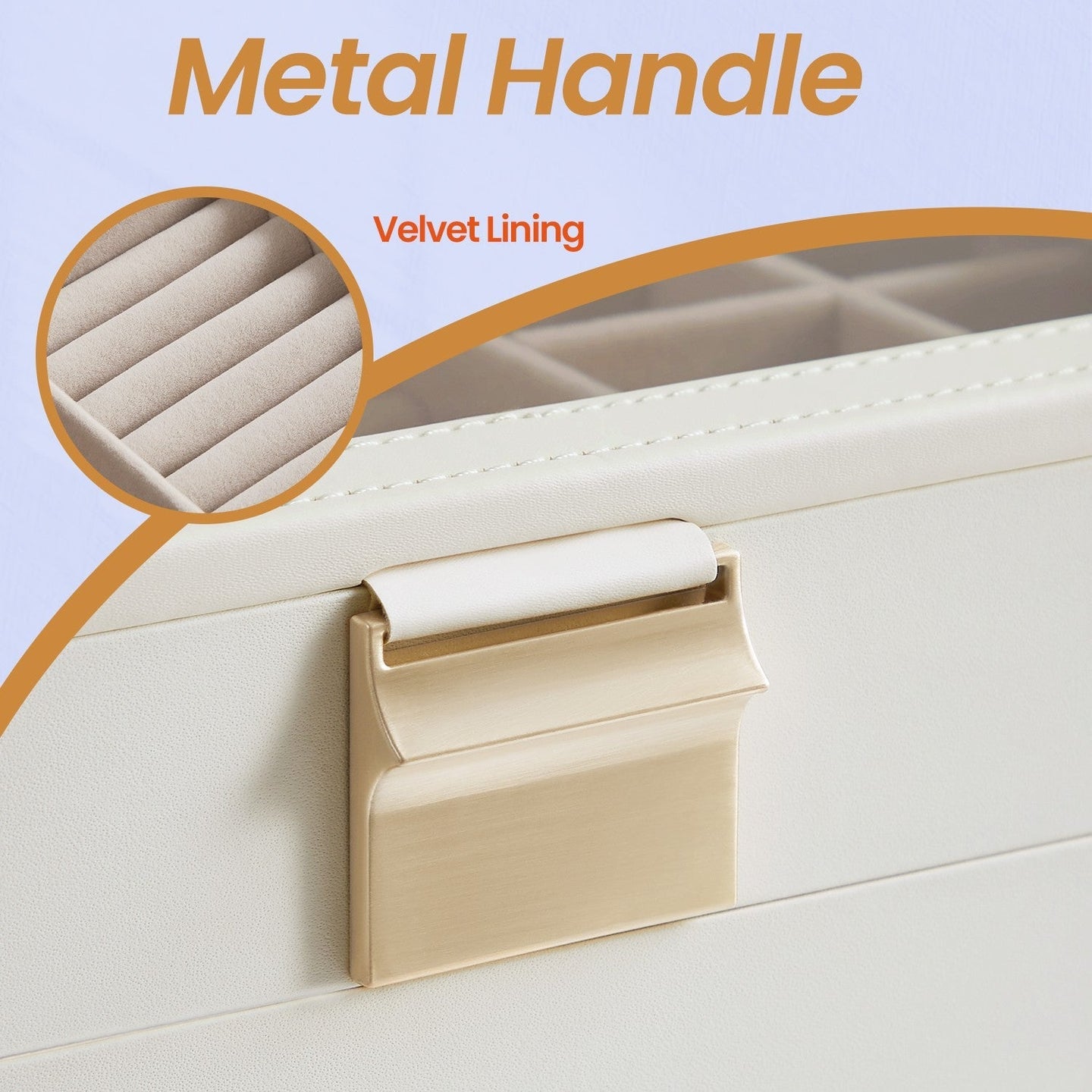 4-Tier Stackable Jewellery Organiser - Clear Glass - Drawer Design