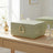 2-Layer Jewelry Box - MDF and Paper - Light Green - with Handle