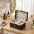 Portable Jewelry Box - 0.9L - Velvet Lining - Necklace Hooks