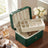 Portable Jewelry Box - 4.3L - Velvet Lined - 2-Layer Storage